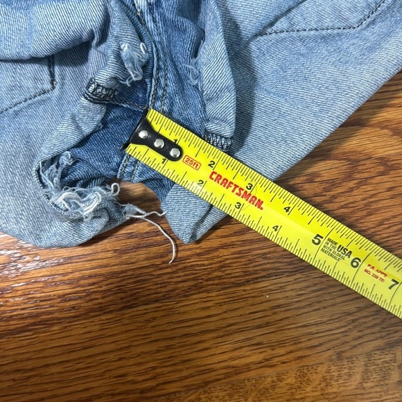 Oneteaspoon Bandit Jean Shorts Size 25 - Picture 10 of 10